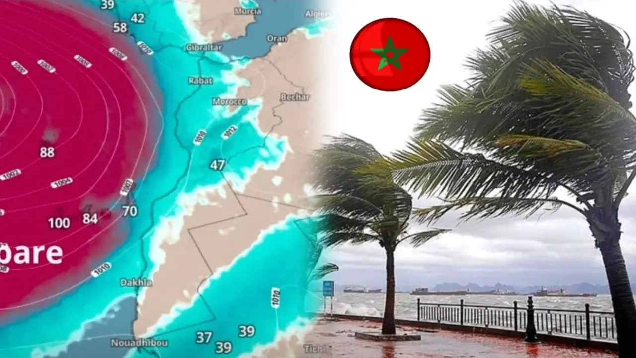منخفض جوي عملاق يقترب من المغرب تزامناً مع أيام عيد الفطر
